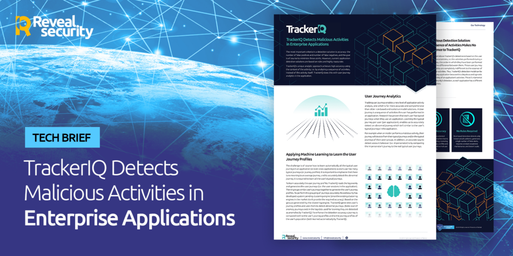 TrackerIQ Detects Malicious Activities in Enterprise Applications