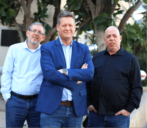 RevealSecurity’s founders, from left to right: David Movshovitz, CTO; Doron Hendler, CEO; and Adi Degani, Chief Architect